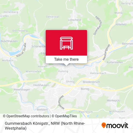 Gummersbach Königstr. map