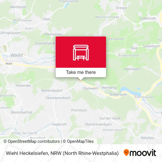 Карта Wiehl Heckelsiefen