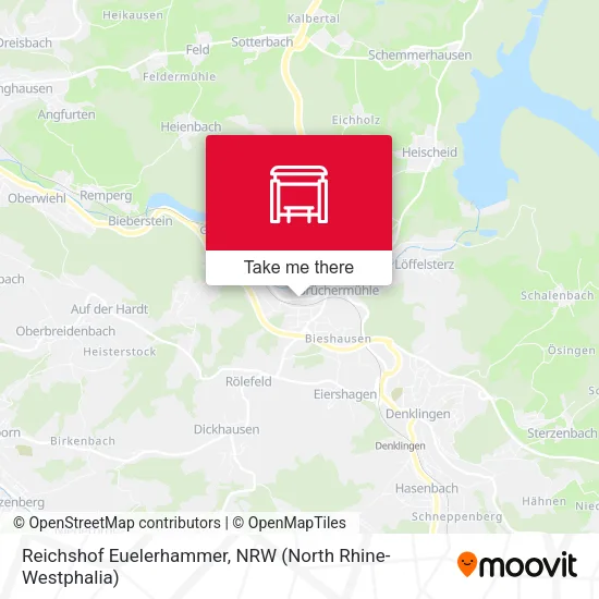 Карта Reichshof Euelerhammer