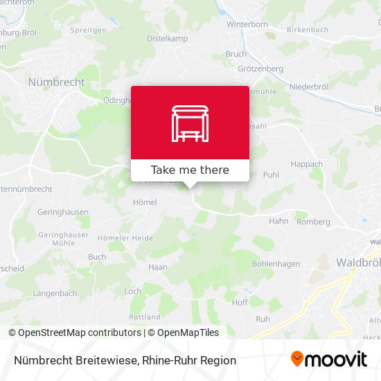 Nümbrecht Breitewiese map