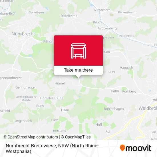 Nümbrecht Breitewiese map
