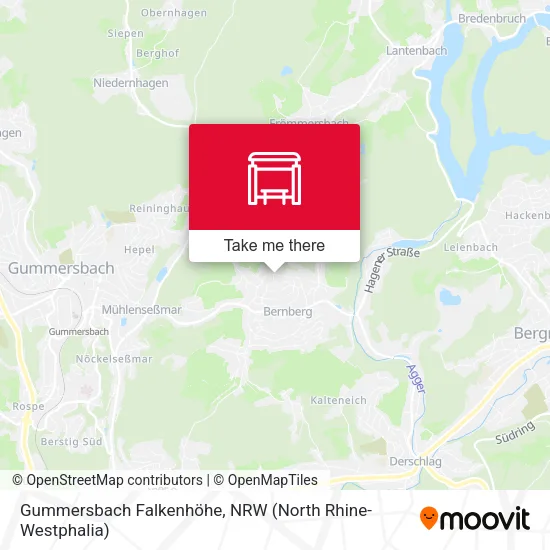 Карта Gummersbach Falkenhöhe