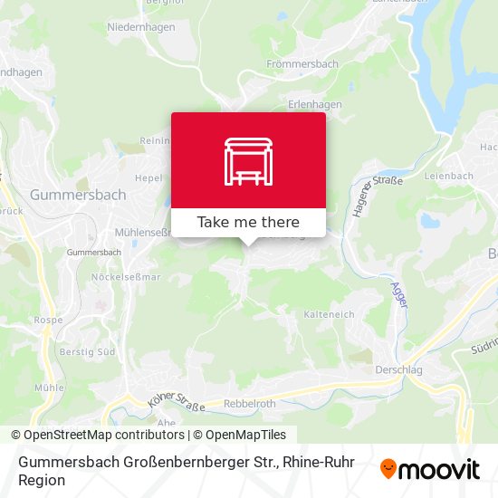 Gummersbach Großenbernberger Str. map