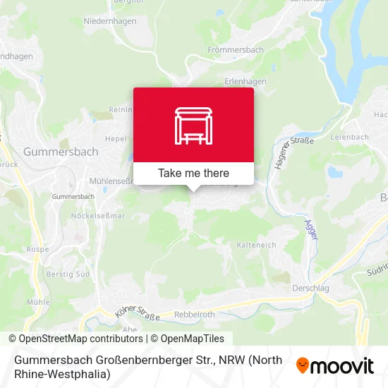 Gummersbach Großenbernberger Str. map
