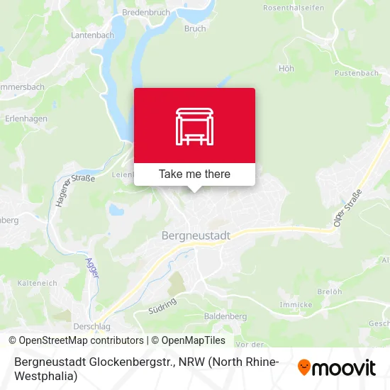 Карта Bergneustadt Glockenbergstr.