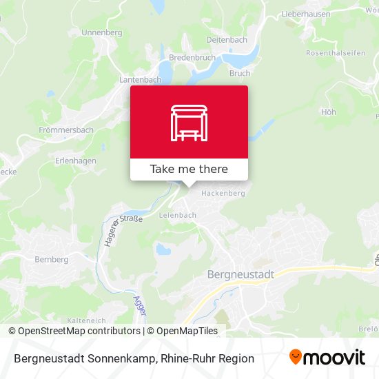 Bergneustadt Sonnenkamp map