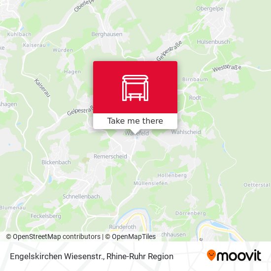 Engelskirchen Wiesenstr. map
