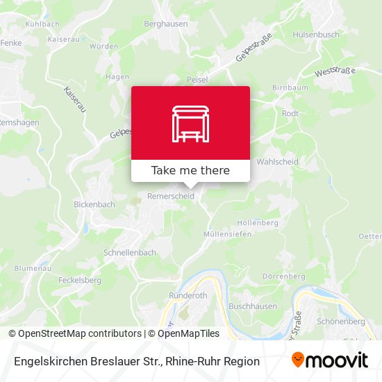 Engelskirchen Breslauer Str. map