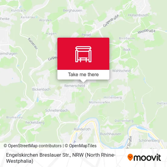 Engelskirchen Breslauer Str. map