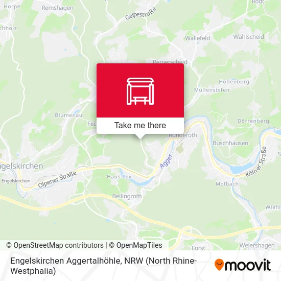 Engelskirchen Aggertalhöhle map