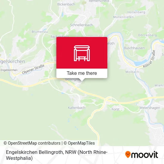 Карта Engelskirchen Bellingroth