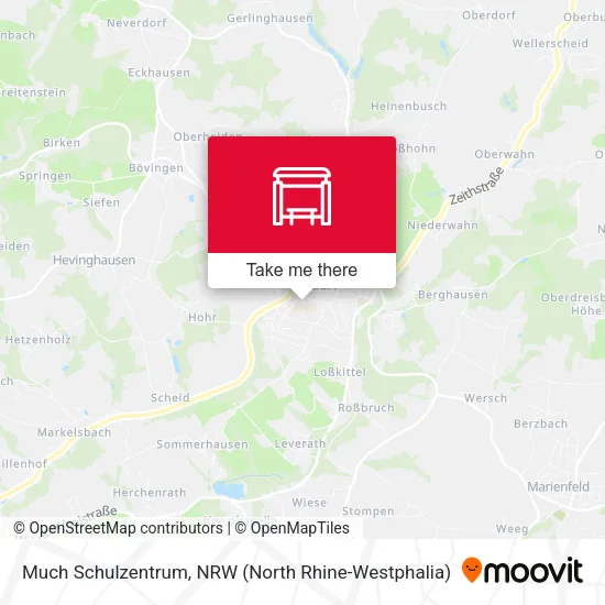 Карта Much Schulzentrum