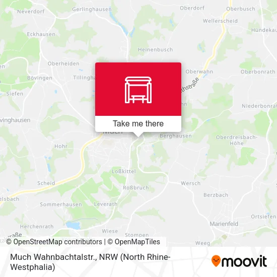 Карта Much Wahnbachtalstr.