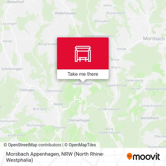 Карта Morsbach Appenhagen