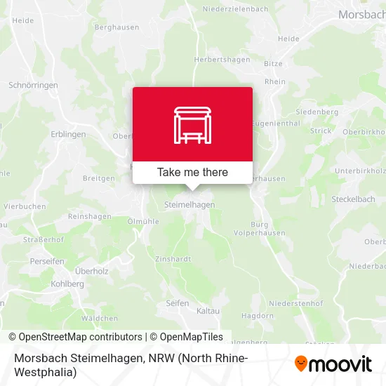 Карта Morsbach Steimelhagen