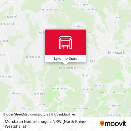Карта Morsbach Herbertshagen