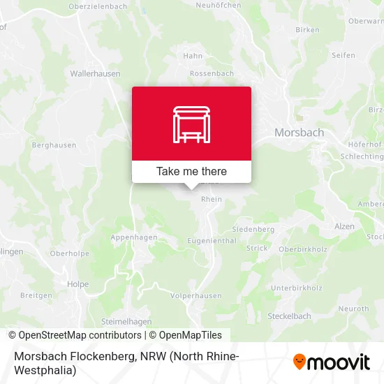 Карта Morsbach Flockenberg