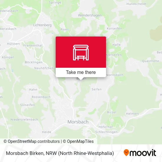 Карта Morsbach Birken