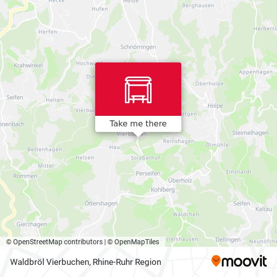 Waldbröl Vierbuchen map