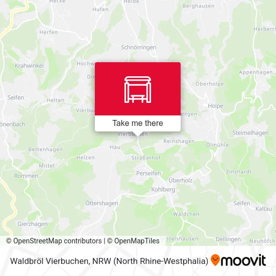 Карта Waldbröl Vierbuchen