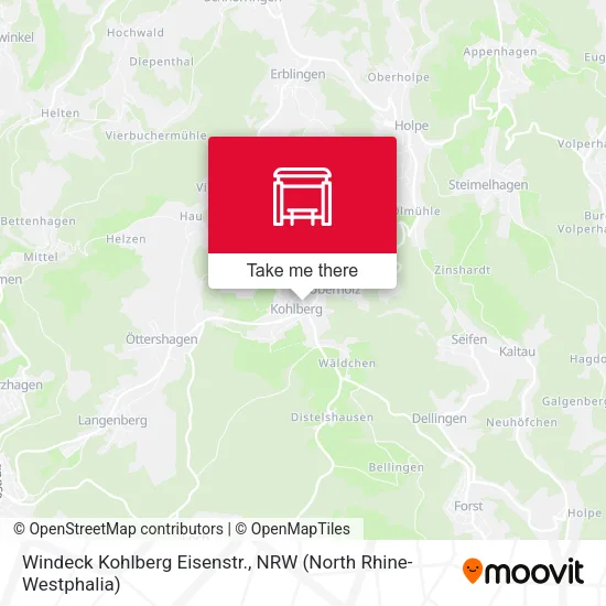 Карта Windeck Kohlberg Eisenstr.