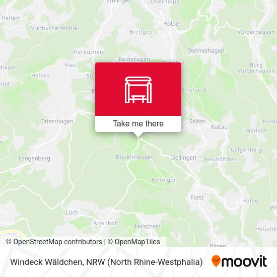 Карта Windeck Wäldchen