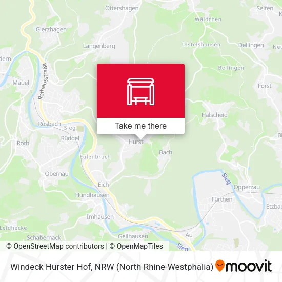 Карта Windeck Hurster Hof