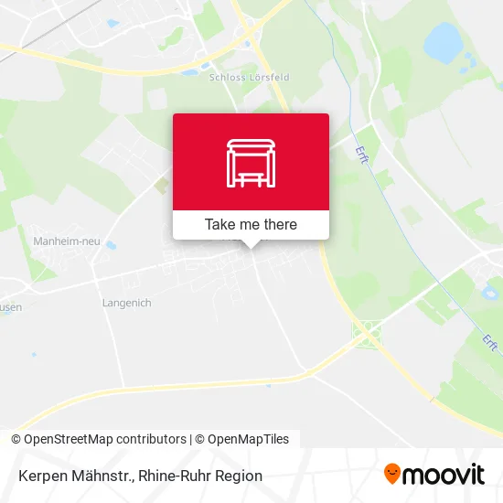 Карта Kerpen Mähnstr.