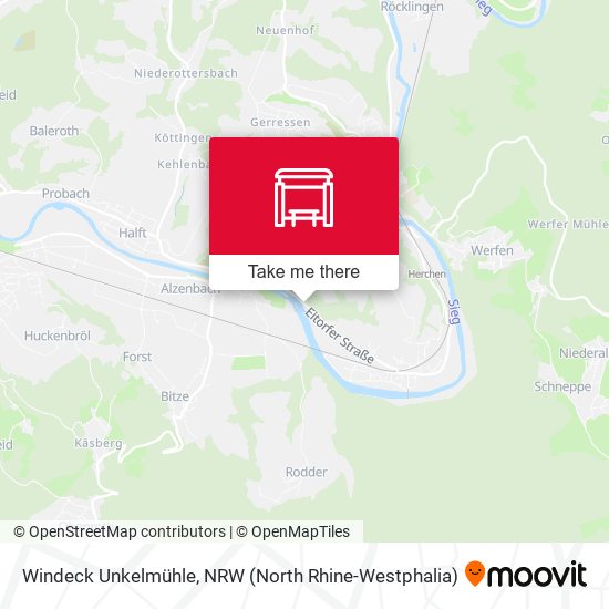 Windeck Unkelmühle map