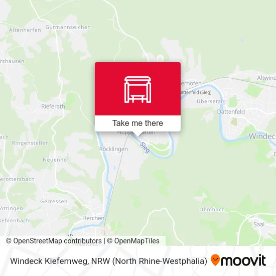 Карта Windeck Kiefernweg