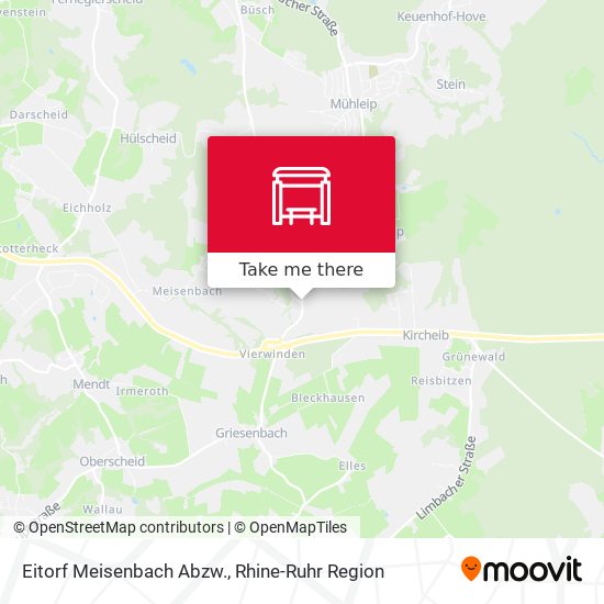 Eitorf Meisenbach Abzw. map