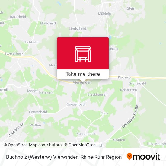 Buchholz (Westerw) Vierwinden map
