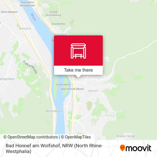 Карта Bad Honnef am Wolfshof