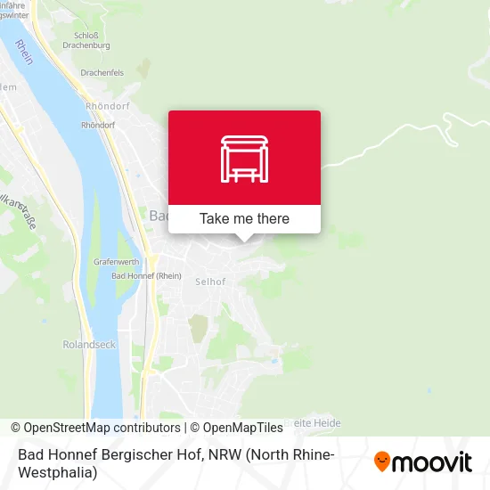 Карта Bad Honnef Bergischer Hof
