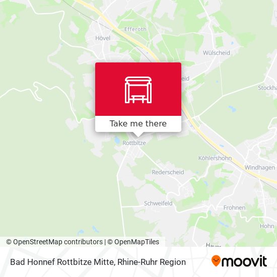 Карта Bad Honnef Rottbitze Mitte