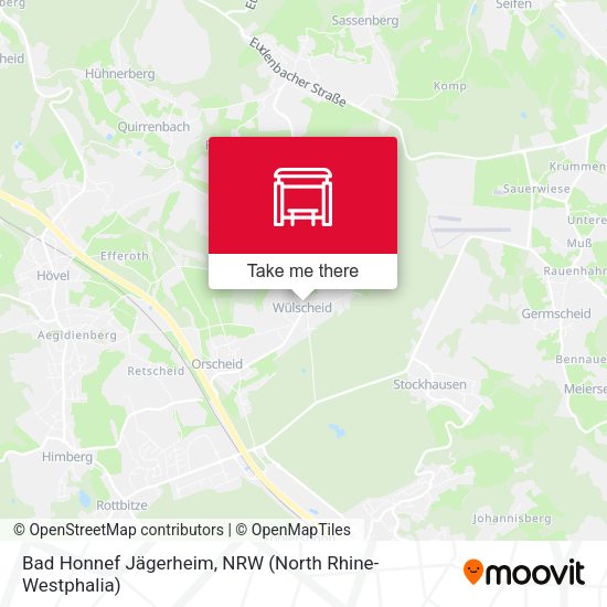 Карта Bad Honnef Jägerheim