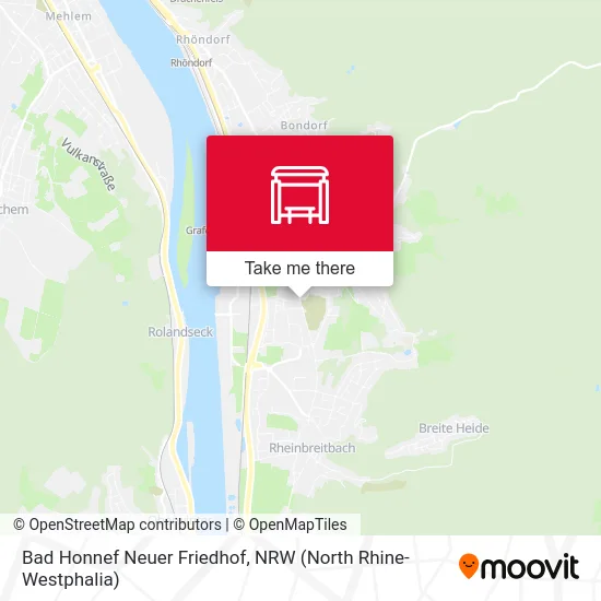 Bad Honnef Neuer Friedhof map