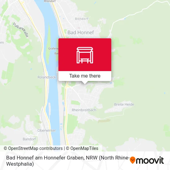 Карта Bad Honnef am Honnefer Graben