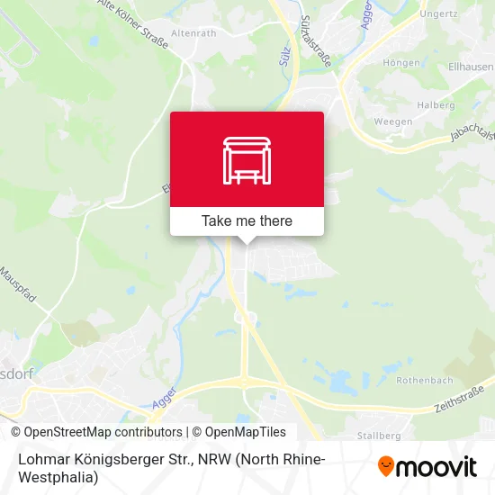 Карта Lohmar Königsberger Str.