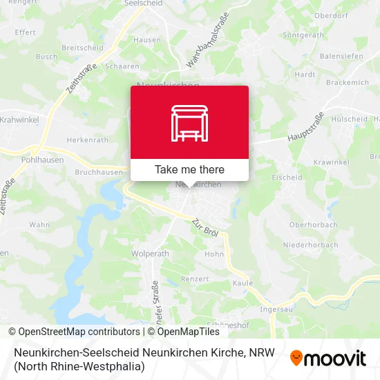 Карта Neunkirchen-Seelscheid Neunkirchen Kirche