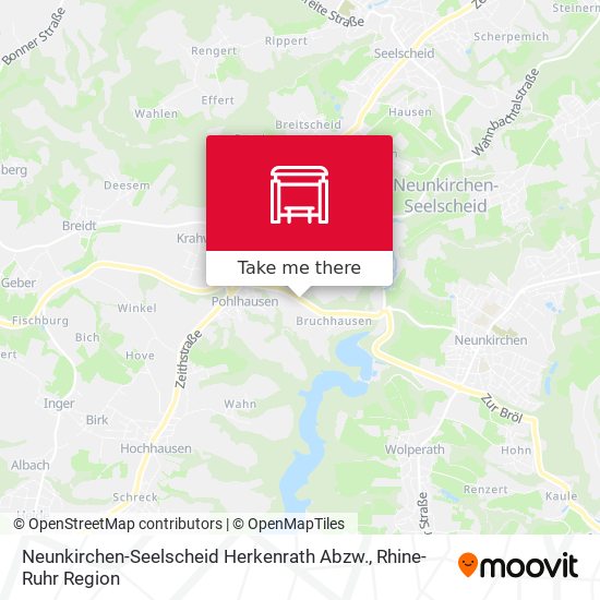 Neunkirchen-Seelscheid Herkenrath Abzw. map