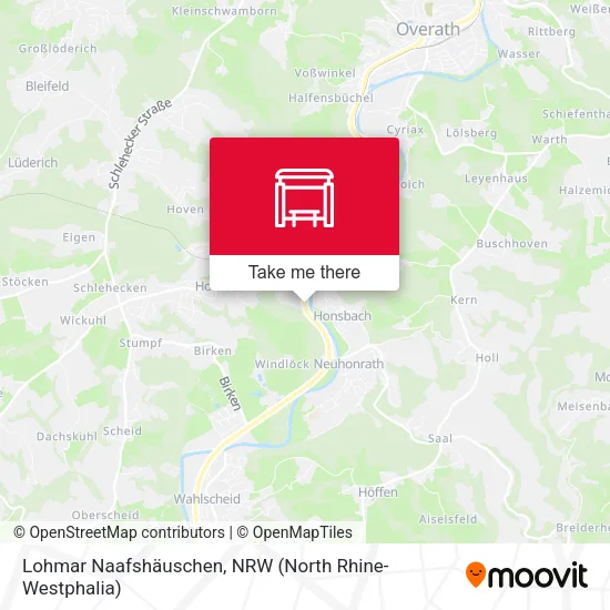 Карта Lohmar Naafshäuschen