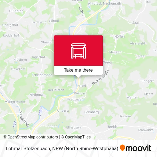 Lohmar Stolzenbach map
