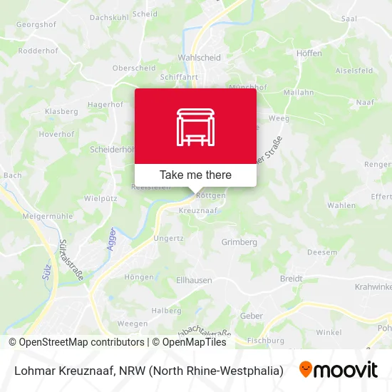 Lohmar Kreuznaaf map