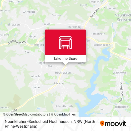 Карта Neunkirchen-Seelscheid Hochhausen