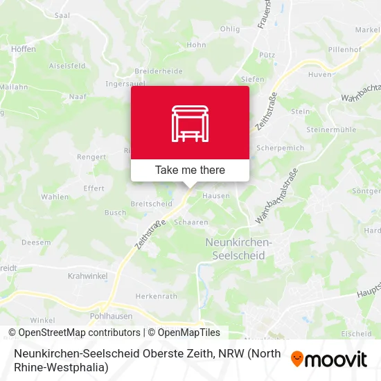 Карта Neunkirchen-Seelscheid Oberste Zeith