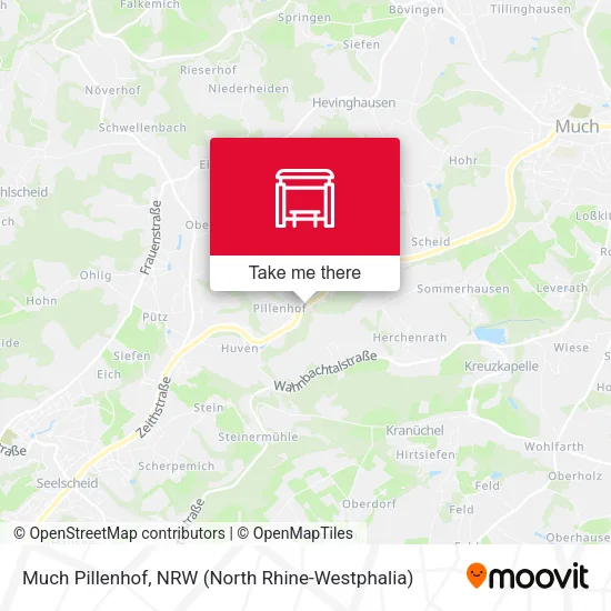 Карта Much Pillenhof