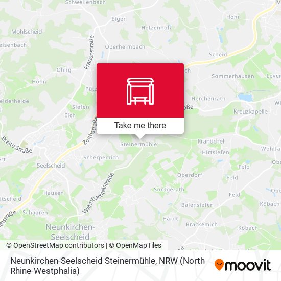 Neunkirchen-Seelscheid Steinermühle map