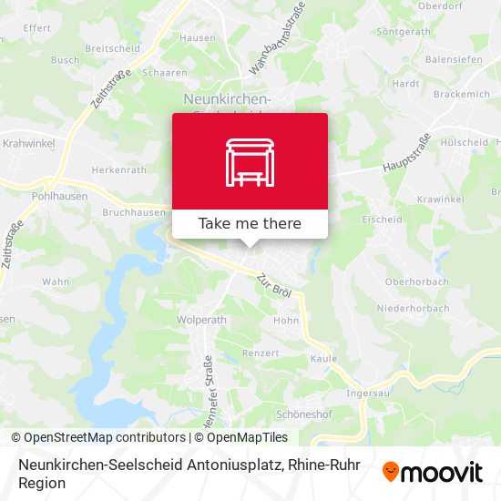 Neunkirchen-Seelscheid Antoniusplatz map