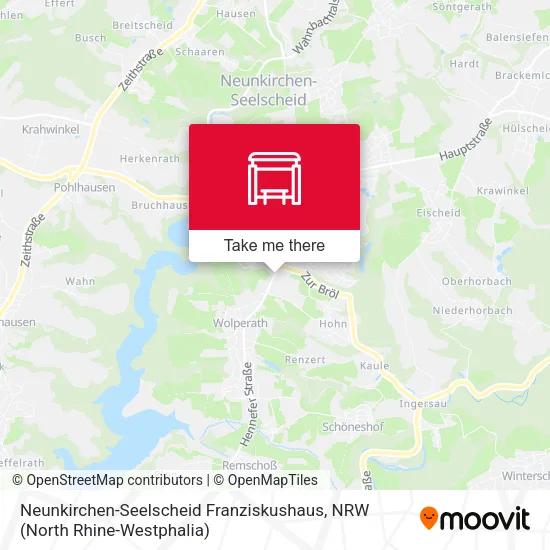 Карта Neunkirchen-Seelscheid Franziskushaus